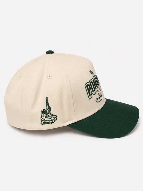 Two-Tone Green Snap Back