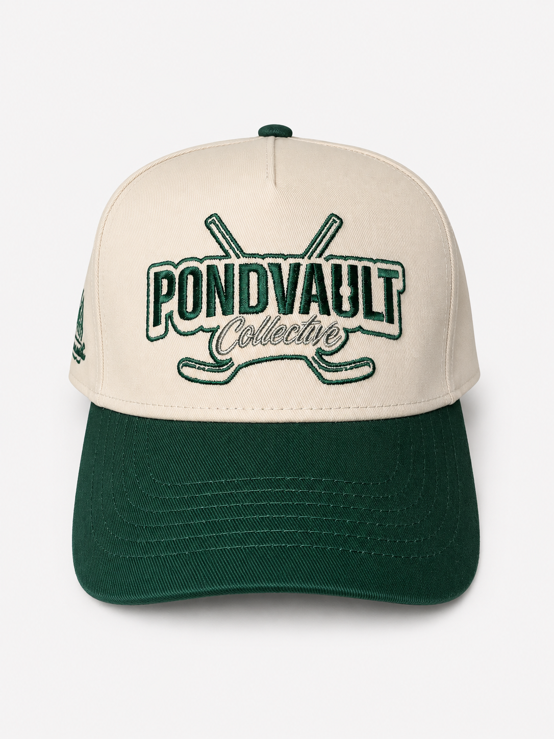 Two-Tone Green Snap Back