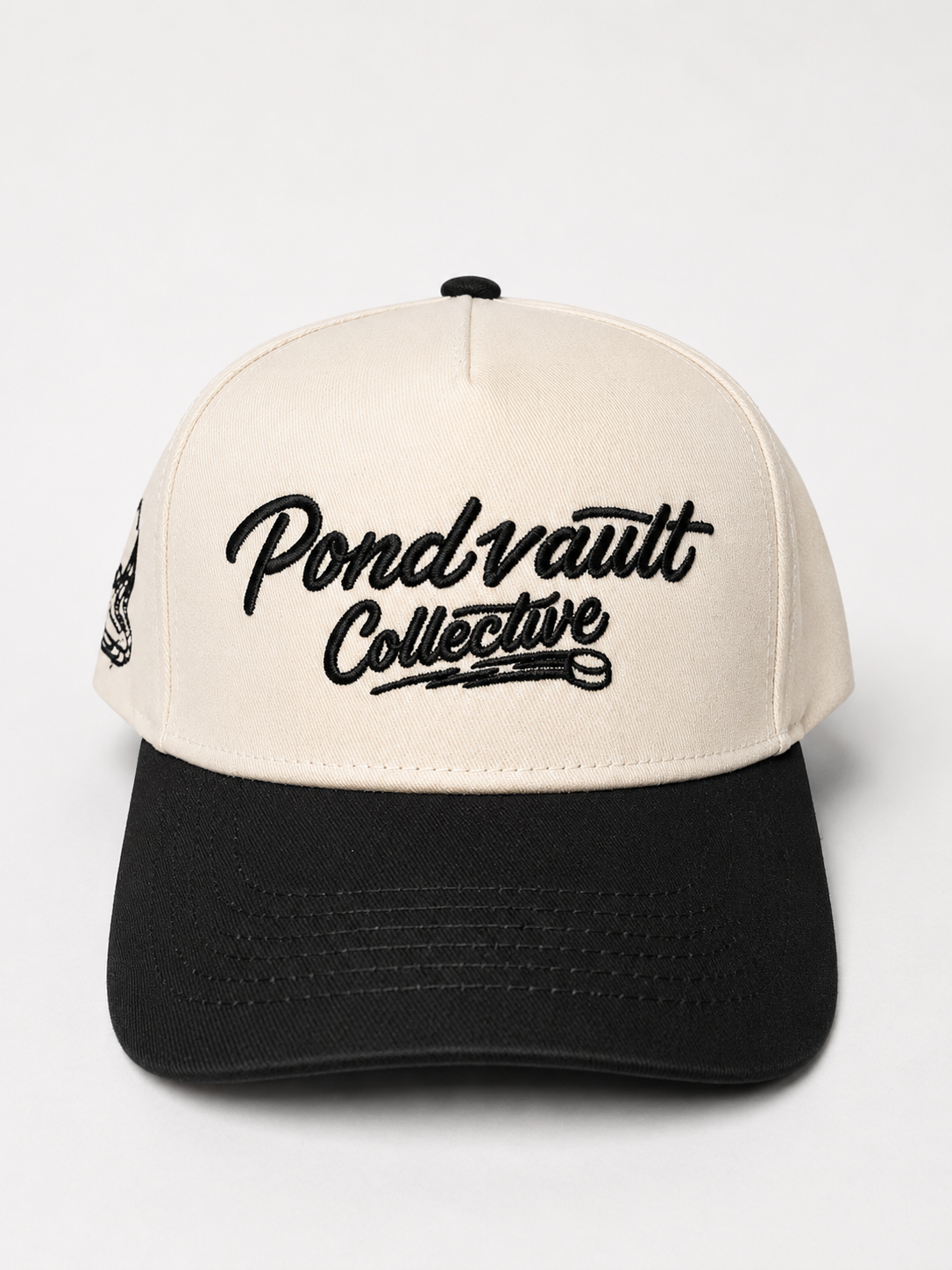 Two-Tone Cream and Black