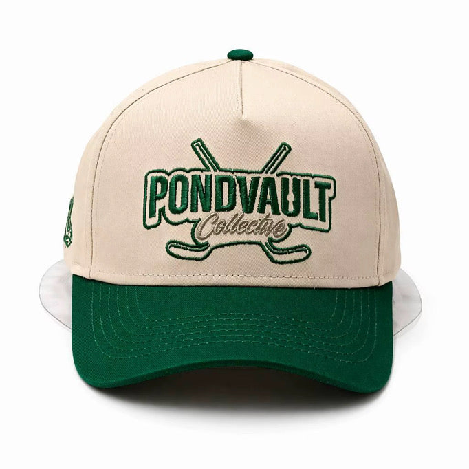 Two-Tone Green Snap Back