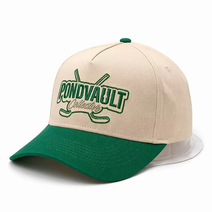 Two-Tone Green Snap Back
