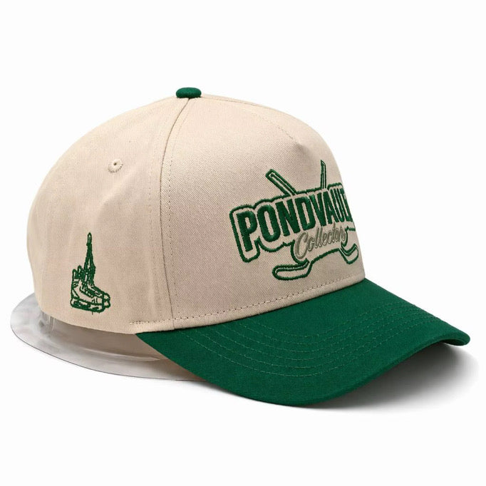 Two-Tone Green Snap Back